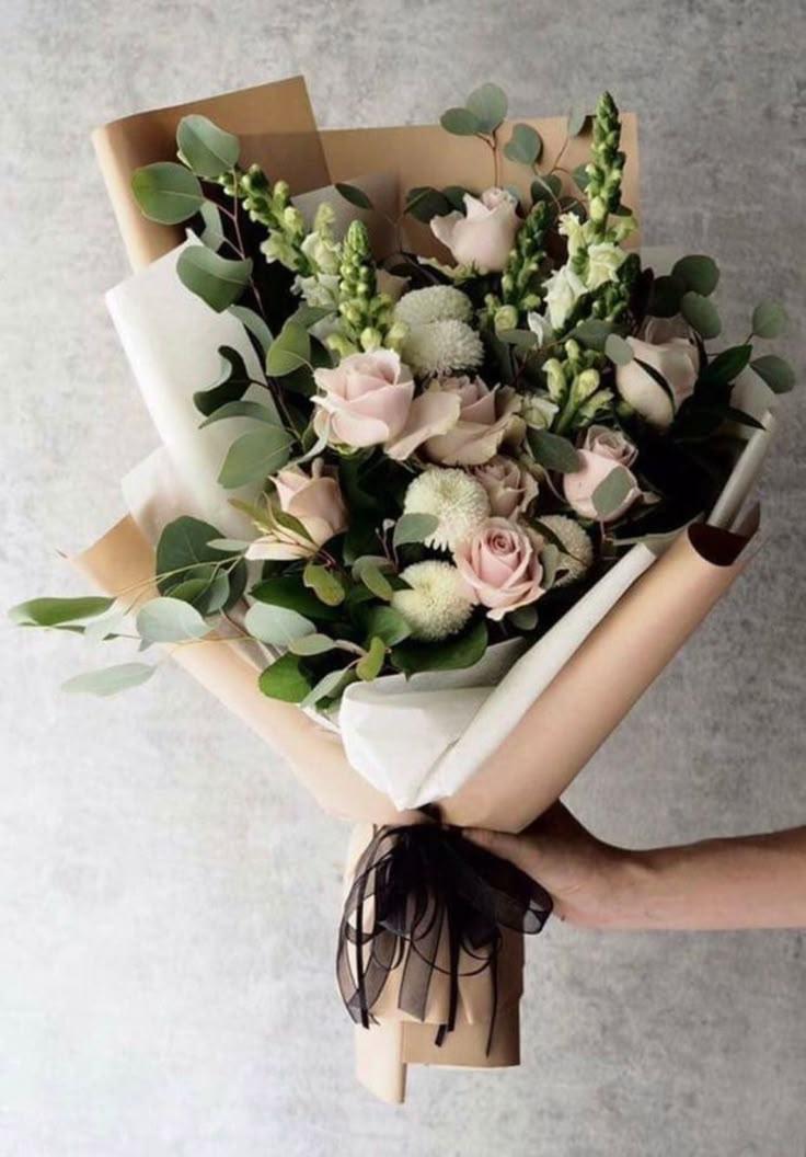 Twilight Whisper Pastel Posy Cluster